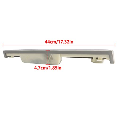 labwork Front Left Driver Side Door Armrest Pads Replacement for 1988-1994 Chevy GMC C/K Series 15627855 Gray