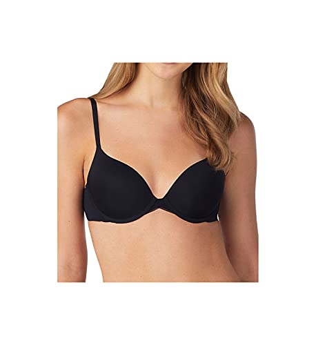 OnGossamer Women's Sleek Micro Everyday T-Shirt Bra Bra, Champagne, 32DD