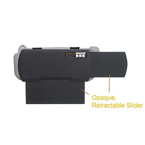 Car Visor Extender TFY Anti-Glare Sun Visor Extender Windshield and Side Window Sunshade and UV Rays Blocker (1 Piece) (Black)