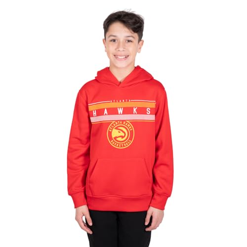 Ultra Game Boys' Fleece Hoodie Pullover Sweatshirt, Team Color