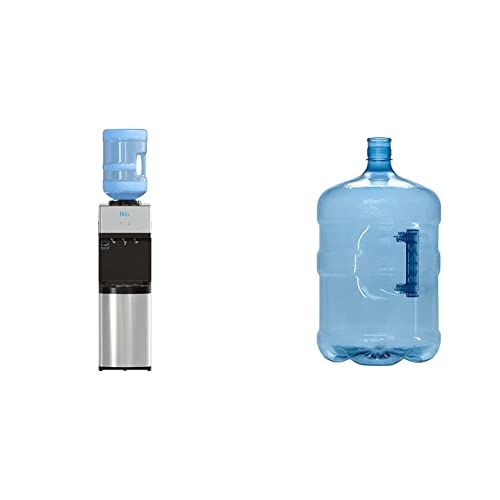Brio Limited Edition Top Loading Water Cooler Dispenser - Hot & Cold Water, Child Safety Lock, Holds 3 or 5 Gallon Bottles - UL/Energy Star Approved
