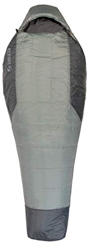 Klymit Wild Aspen Lightweight Mummy Sleeping Bag, 20 Degree Sleeping Bag for Camping, Hiking, and Backpacking in Cold Weather, Regular
