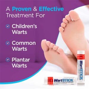 WartStick Maximum Strength Salicylic Acid Solid-Stick Common and Plantar Wart Remover 0.2 Oz