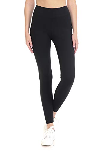 Leggings Depot ActiveFlex Athletic Leggings for Women-HLD (Olive, M)