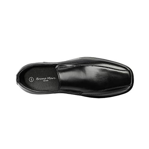 Bruno Marc Mens Leather Lined Dress Loafers Shoes,5-Dark Brown - 9 (Cambridge-05)