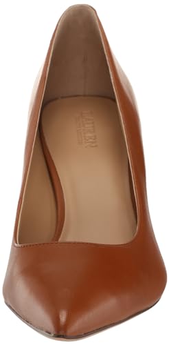 Lauren Ralph Lauren, Women, Lanette Pump, Deep Saddle Tan, 11