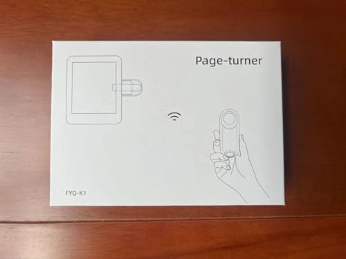 Sycelu RF Remote Control Page Turner for Kindle Paperwhite Accessories Ipad Reading Kobo Surface Comics/Novels Tablets Android Taking Photos Camera Video Recording Remote Triggers