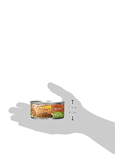 Friskies Wet Cat Food, Friskies Pate, 3-Flavor Variety Pack, 5.5-Ounce Can, Pack of 12