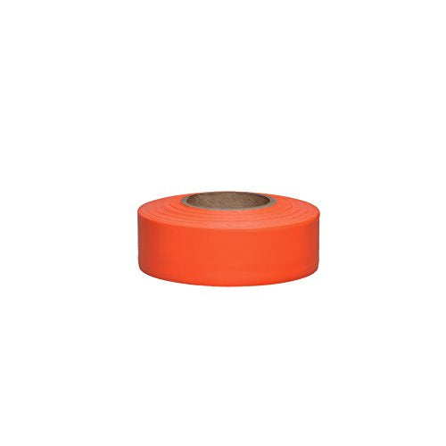Swanson Tool Co., Inc RFOR200 1 in X 200 Ft Orange Taffeta Safety Roll Flagging