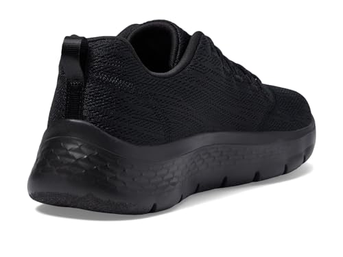 Skechers Women's GO Walk Flex-Striking Look Sneaker, Black, 12
