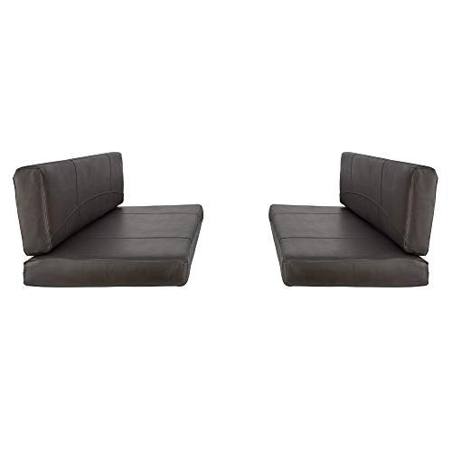 RecPro RV Dinette Booth Cushions with Memory Foam Camper Trailer Bed (Chestnut, 36")