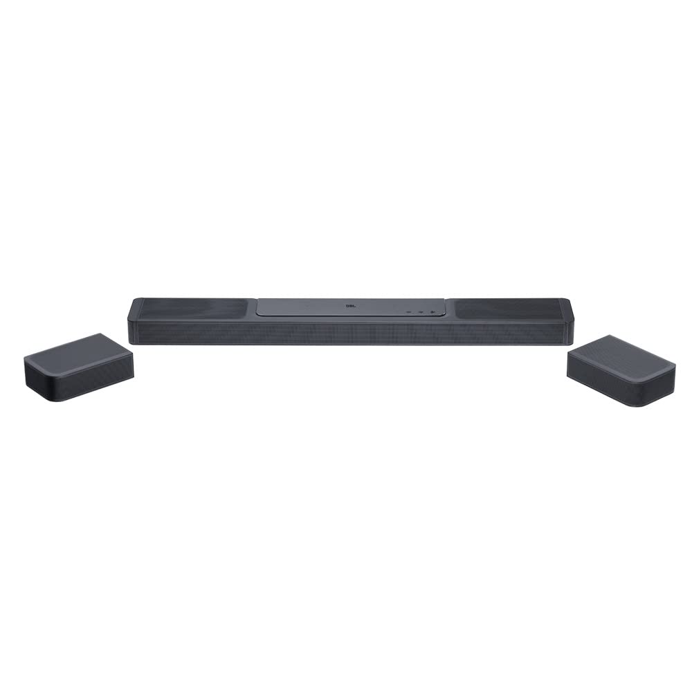 JBL BAR 1300X PRO 11.1.4 Soundbar with 12 in. Wireless Subwoofer Detachable Rear Speakers and 2m 8K Ultra High Speed HDMI Cable