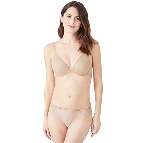 b.tempt'd by Wacoal Women's Etched in Style Convertible T-Shirt Bra, Au Natural, 36A