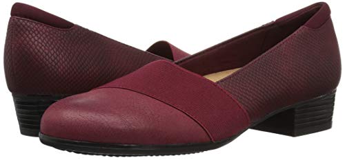 Trotters Women's Melinda Ballet Flat, Burgundy, 7.0 W US