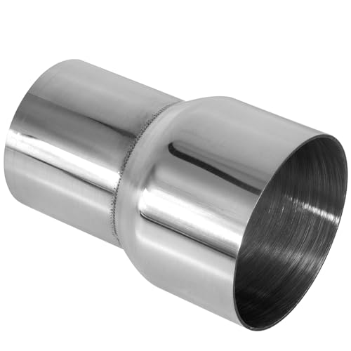 Atokrtact 2"ID to 2.5"ID Exhaust Pipe Reducer Adapter 304 Stainless Steel for Universal Car Connector (2"ID - 2.5"ID)