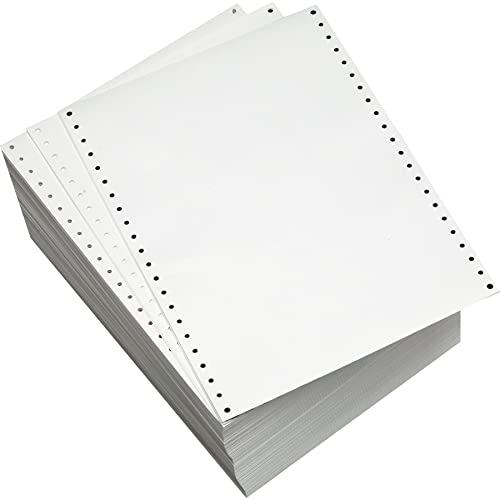 Sparco Computer Paper, Plain, 20 lbs, 9-1/2 x 11 Inches, 2550 Sheets Count, White (SPR61391)