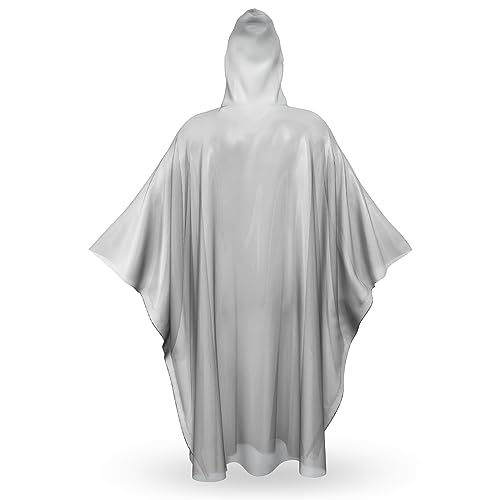 SaphiRose Disposable Rain Ponchos Emergency Clear Poncho