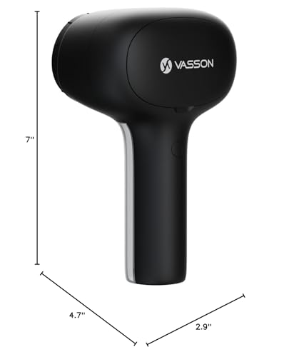 VASSON Fabric Shaver, Electric Lint Remover, Rechargeable Lint Shaver, Sweater Shavers to Remove Pilling, Large Fuzz Remover for Clothes Couch Furniture (Black)