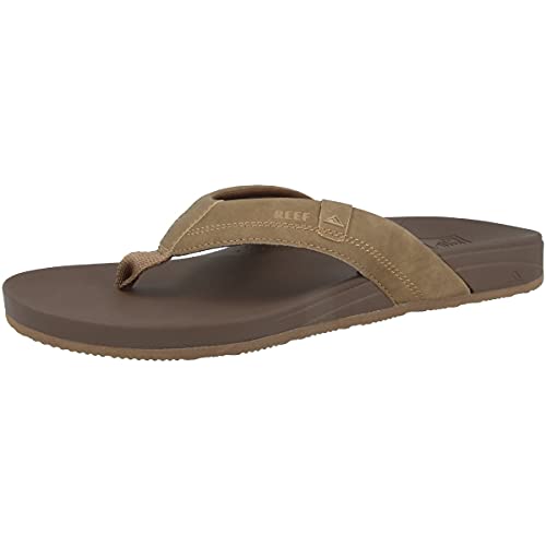 Reef Men's Cushion Spring Flip-Flop, Bronze, 6