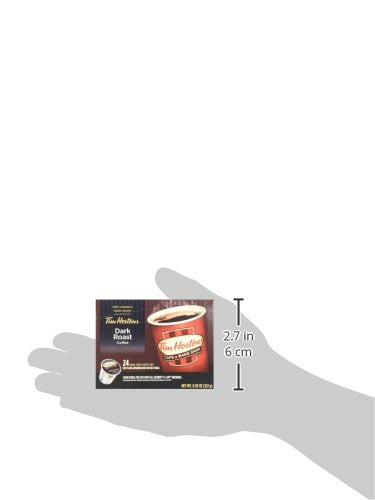 Tim Hortons Dark Roast Single Serve Coffee Cups, 96 Count (Packaging May Vary)