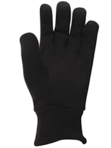 MAGID JerseyMaster 8 oz. Clute Pattern Jersey Gloves with Knit Wrist, 12 Pairs, T92C