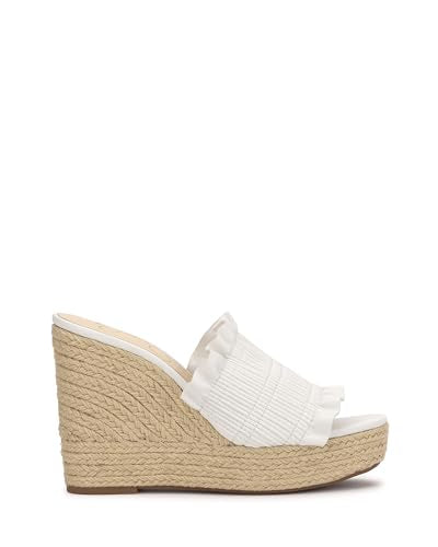 Jessica Simpson Women's SERILDA Wedge Sandal, Black, 10