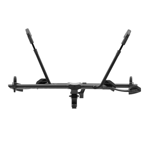 KUAT NV Base 2.0-1.25" Hitch-Mounted 2-Bike Rack | Mountain Bike, Road Bike, Gravel Bike, or E-Bike Compatible Hitch Rack | No-Tool Install | Pivot System | All-Metal Robust Construction
