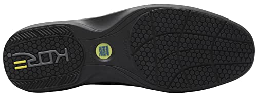 Nunn Bush mens Kore Pro Cap Toe With Kore Slip Resistant Comfort Technology Oxford, Black, 9 X-Wide US