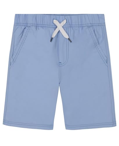 Tommy Hilfiger Boy's Tommy Pull-On Shorts (Big Kids) Light Khaki SM (8-10 Big Kid)