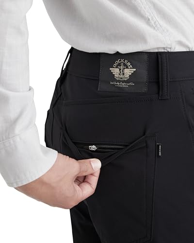 Dockers Men's Slim Fit Go Jean Cut Pants, (New) Navy Blazer, 33