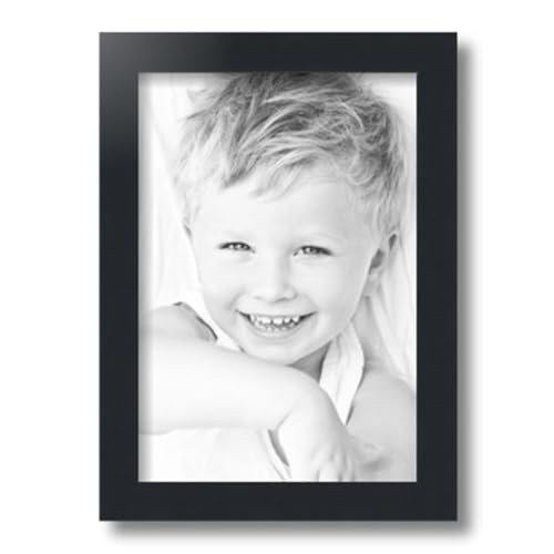 ArtToFrames 30x42 CM / 11.81x16.54 INCH Brown Picture Frame, This 1.25 Inch Custom MDF Poster Frame is Gray Oak - Comes with Regular Glass and Corrugated Backing (CMWOM76808-973-30x42)