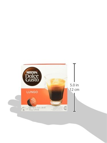 NESCAFÉ Dolce Gusto Coffee Capsules Café Lungo 48 Single Serve Pods, (Makes 48 Cups) 48 Count