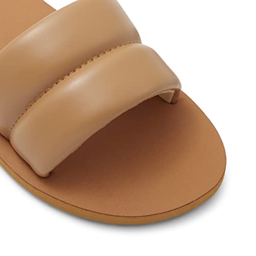 Billabong Women's Liv Slide Sandal, Light Brown, 5