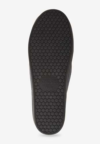 KingSize Men's Cotton Corduroy Slippers - 13 W, Steel