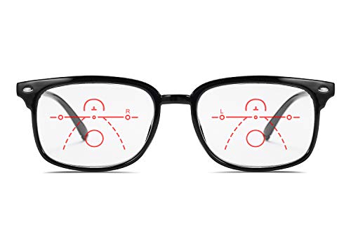 FEISEDY Women Mens Blue Light blocking Reader Glasses Frame B2497