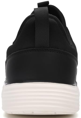 YOLARK Men Casual Dress Shoes Hands Free Slip On Fashion Sneakers Lightweight Breathable Walking Shoes Gym Tennis Athletic(Blue 11.5)