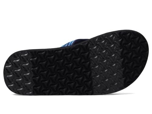 Teva Girls Mush II Sandal, Waves Mood Indigo, 1 Little Kid