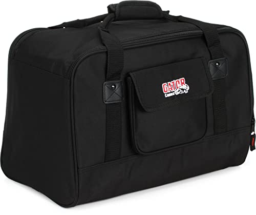 Gator Cases Heavy-Duty Speaker Tote Bag for Compact 8" Speaker Cabinets, Fits QSC K8, Yamaha DXR8 and more (GPA-TOTE8)
