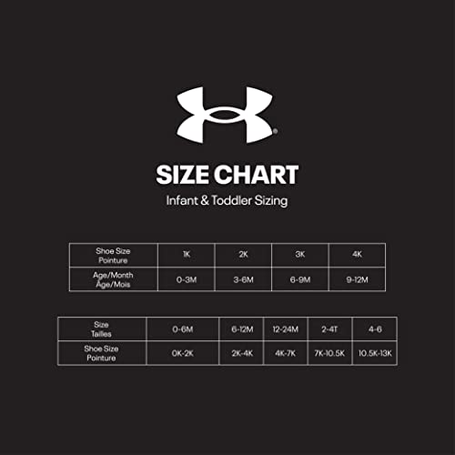 Under Armour Baby Boys Multi Pack Future Boss Essential Quarter Sock, Extreme Green, 12-24 Months