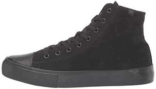 Lugz Women's Stagger Hi Fashion Sneaker, Black, 8 W US