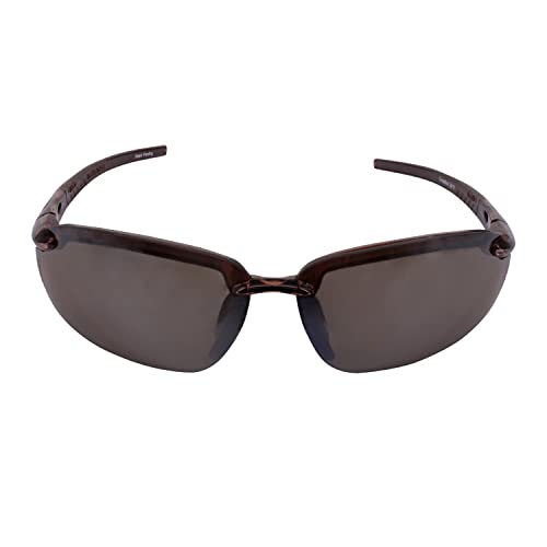 Crossfire 2964 Safety Glasses, Clear Lens/Pearl Gray Frame, One Size
