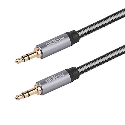 Oluote TRS 3.5mm Male to TRS 3.5mm Male Stereo Auxiliary Audio Cable, for Speaker, Car, Smartphone, MP3, Multi-Function Earphone, PC, Tablet (3M/9.84FT)