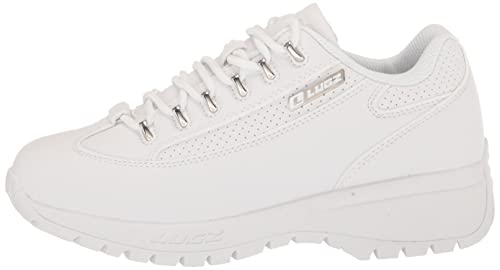 Lugz Women's Express Fashion Sneaker, Black/White/Lilac, 11 M US