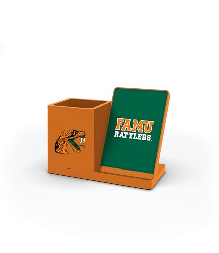 SOAR NCAA Wireless Cell Phone Charger and Desktop Organizer, Colorado State Rams