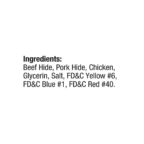 Good 'N' Fun Triple Flavor Twist Rawhide Treats For Dogs, 35 count