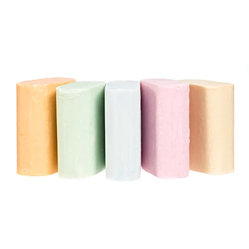 Amish Farms Original Recipe All Natural Soap Bar - Made in USA, Handmade, Vegan Moisturizing for Sensitive Skin - Women & Mens Face & Body Bar Soap - Clean Scent 5 Oz Each (5 Bars)