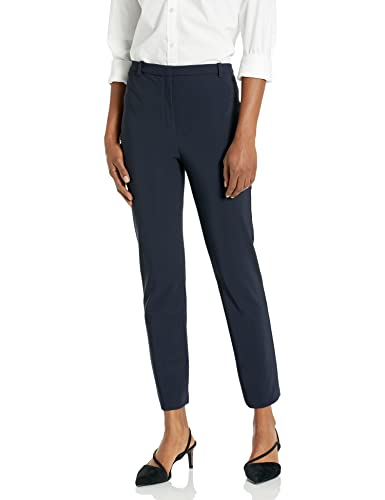 Theory Women's Cropped Length Slim Pant, Baltic, 0