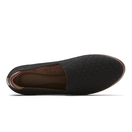 Cobb Hill Women's Camryn Slip Loafer Flat, Vanilla Knit, 8.5