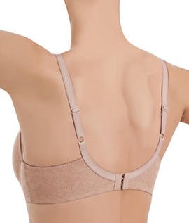 Wacoal Womens Lace Finesse Contour Bras, Sand, 34G US
