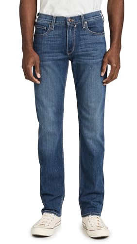 PAIGE Men's Normandie Transcend Straight Jeans, Birch, Blue, 29